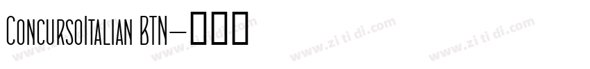 ConcursoItalian BTN字体转换